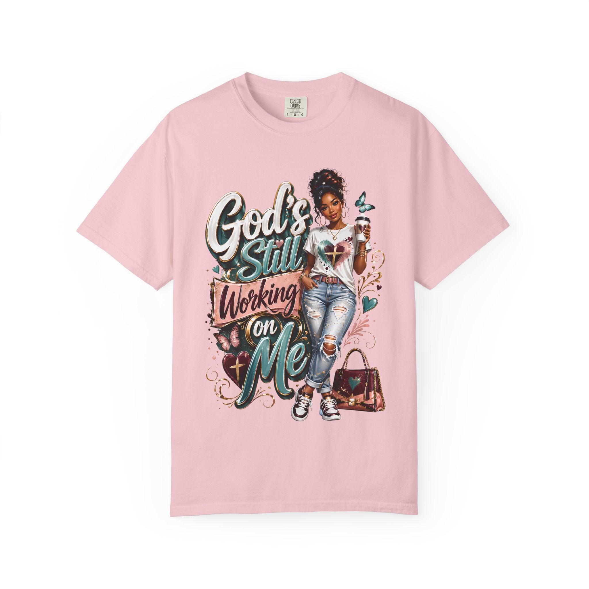God's Still Working on Me T-Shirt | Faith Graphic Tee