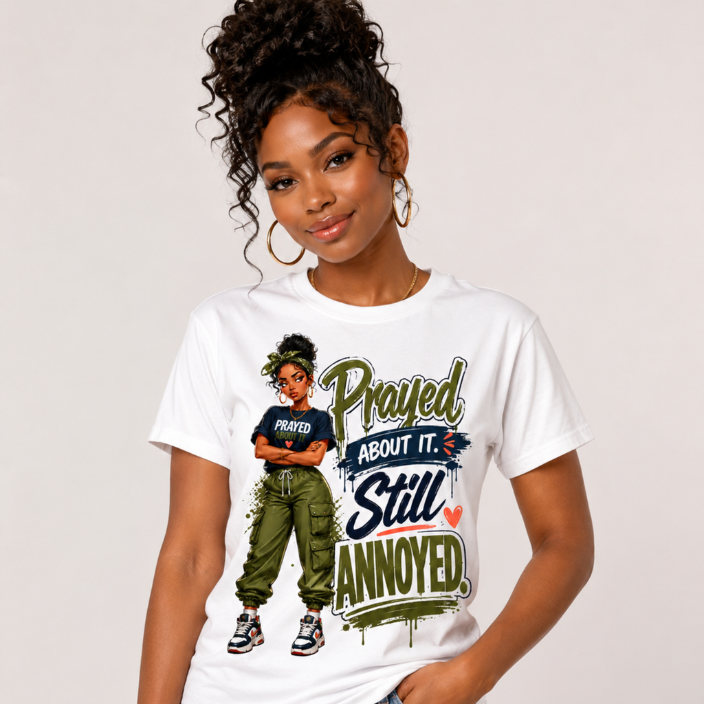 Prayed About It Still Annoyed T-Shirt