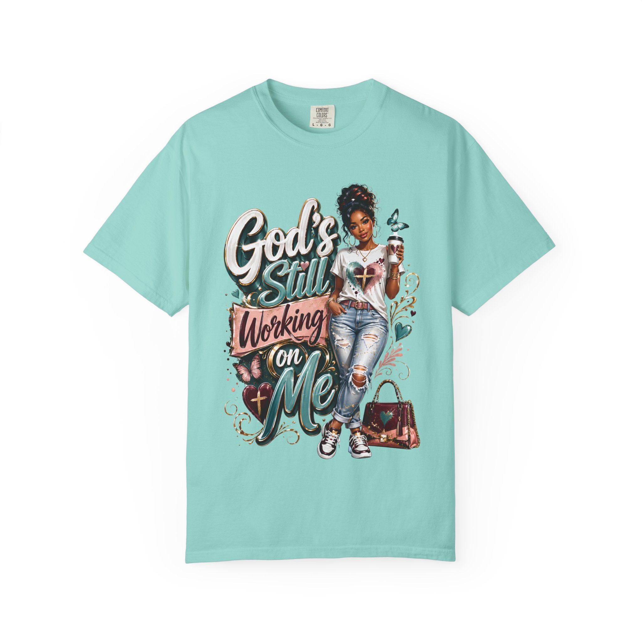 God's Still Working on Me T-Shirt | Faith Graphic Tee