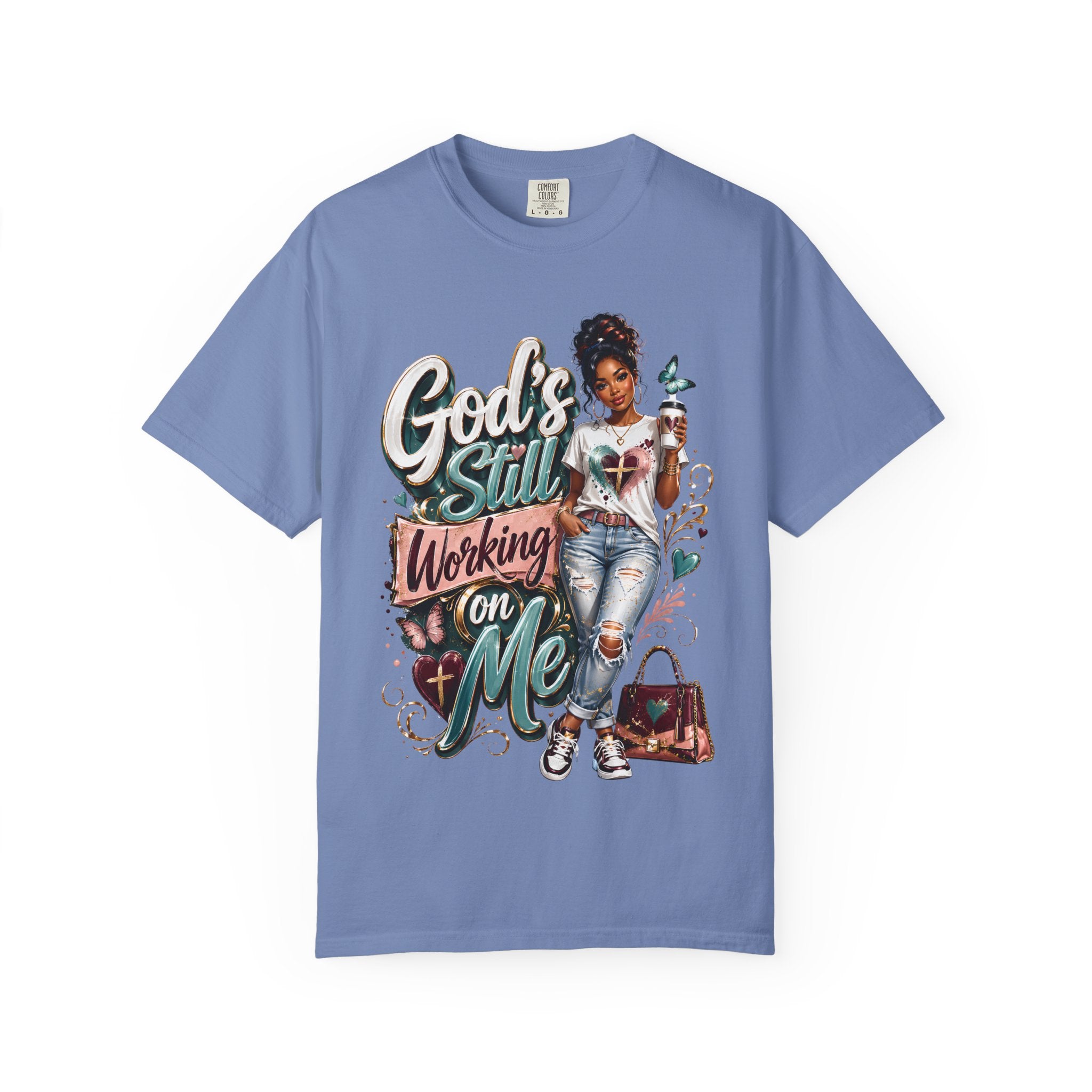 God's Still Working on Me T-Shirt | Faith Graphic Tee