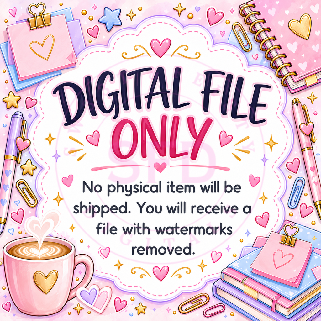 Clear the Noise Daily Reset Notepad PNG | Brain Dump & Productivity Planner Printable