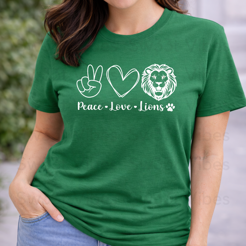 Peace Love Lions