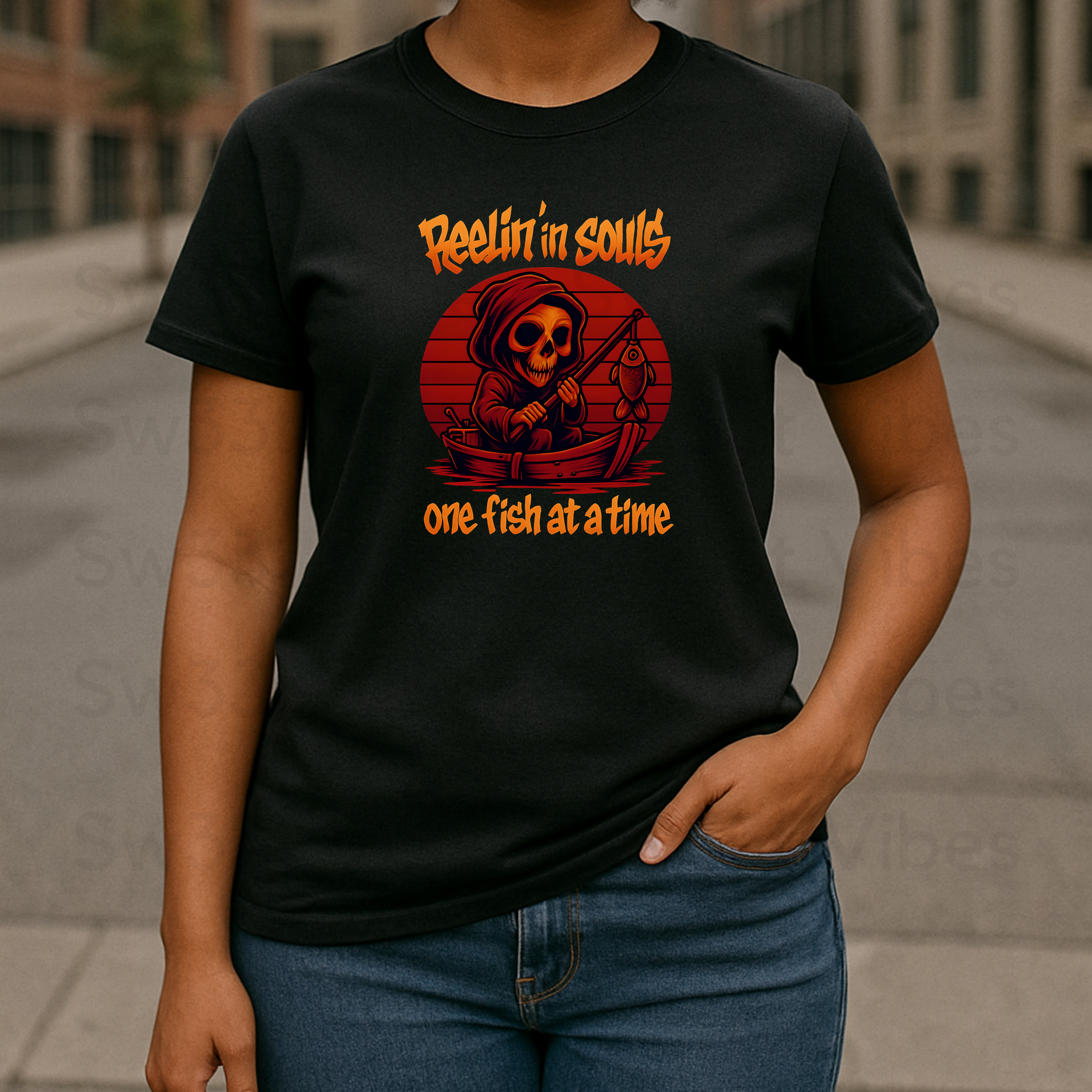 Reelin' in Souls tee