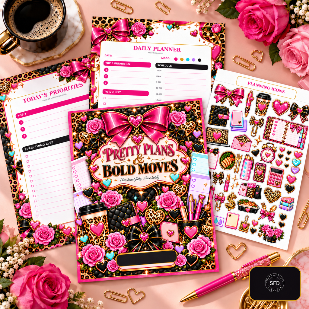 Pretty Plans & Bold Moves Stationery Kit