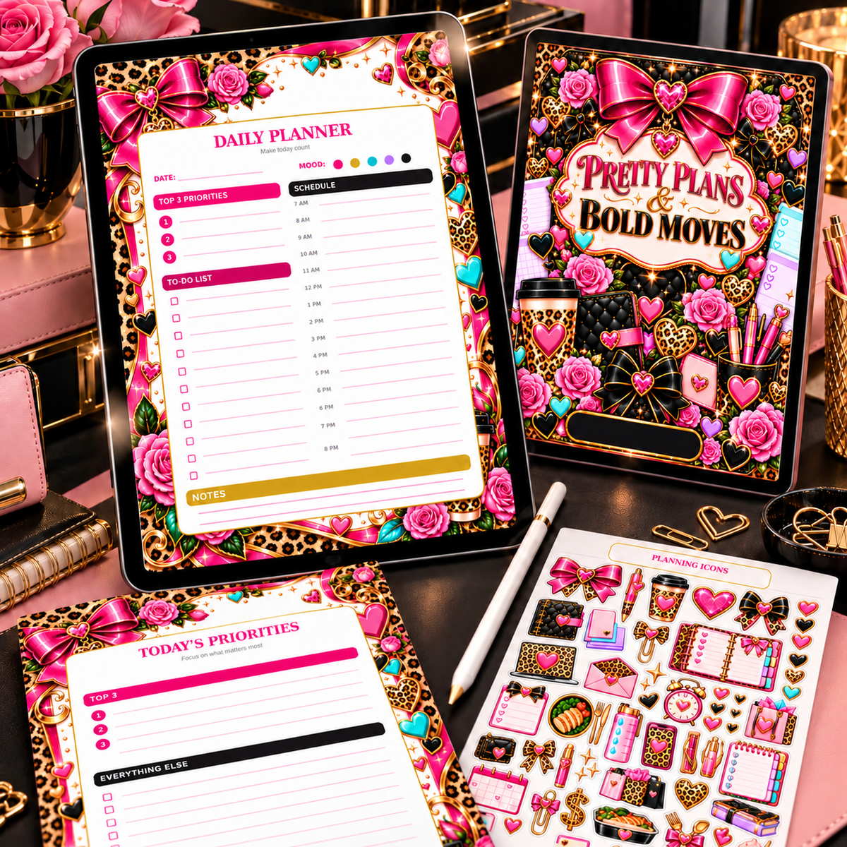 Pretty Plans & Bold Moves Stationery Kit