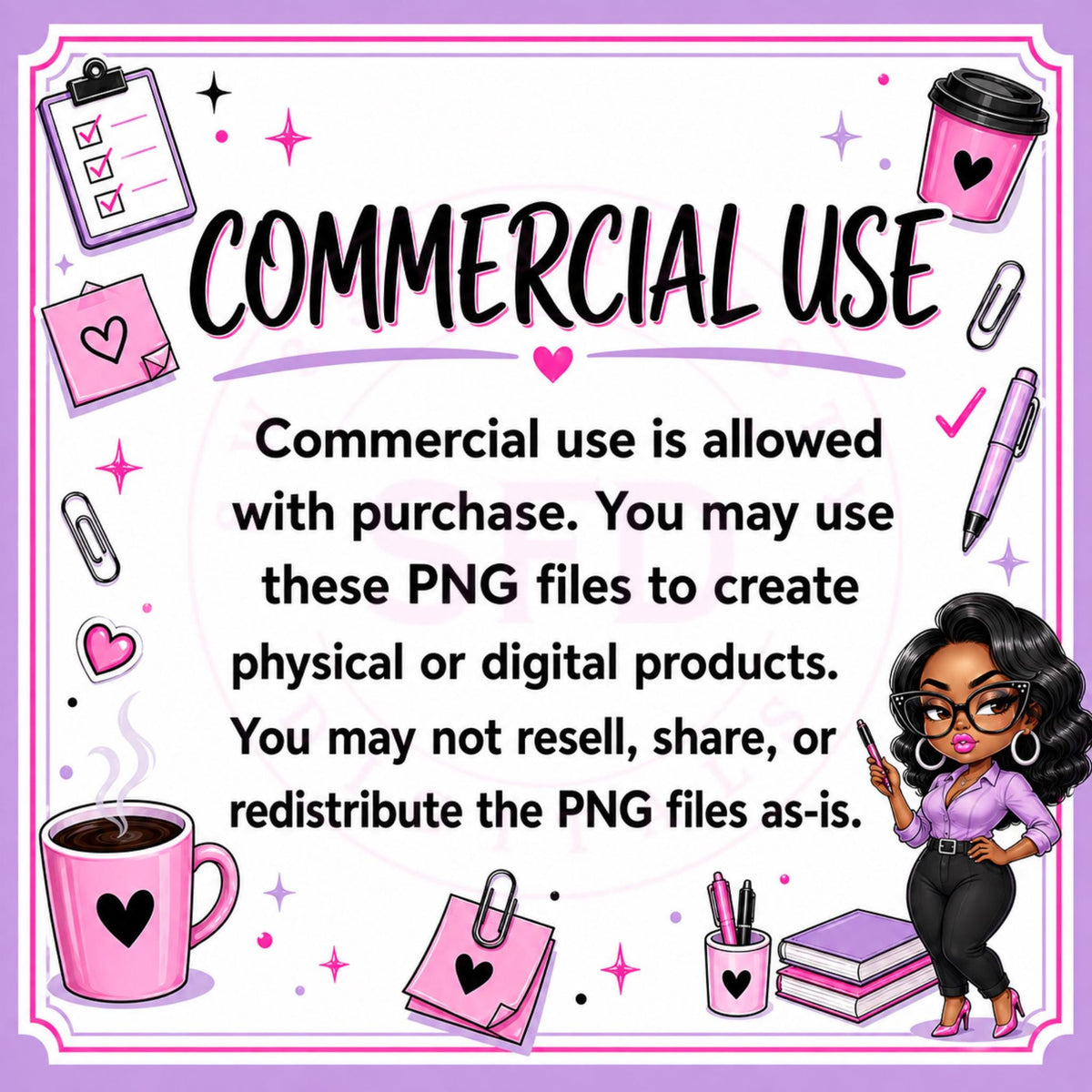 Per My Last Nerve – Sarcastic Office Notepad PNG Bundle | 5x7 Digital Download