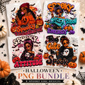 Spooky Baddie Halloween PNG Bundle | 4 Sassy Spooky Girl T-shirt Designs