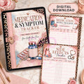 Medication & Symptom Tracker Printable, Digital Health Planner, Medication Log, Wellness Journal, In