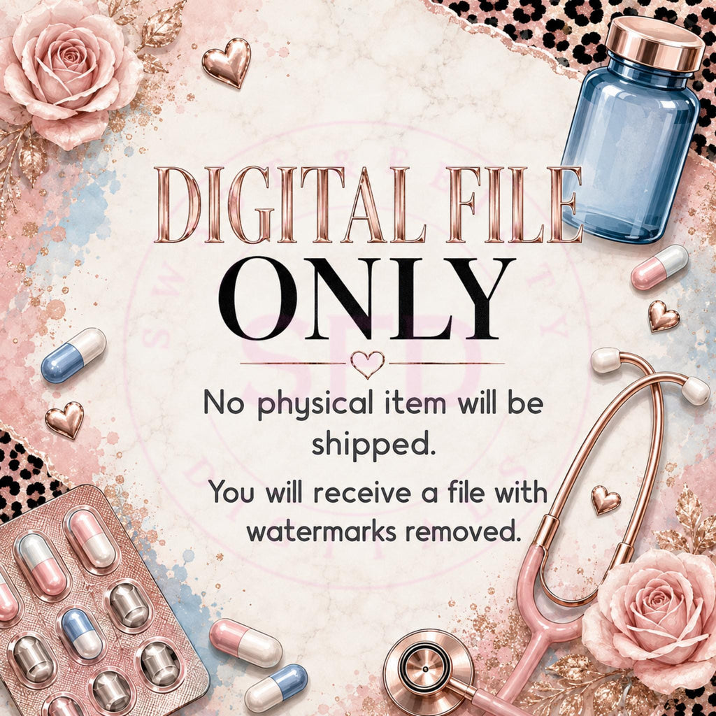 Medication & Symptom Tracker Printable, Digital Health Planner, Medication Log, Wellness Journal, In